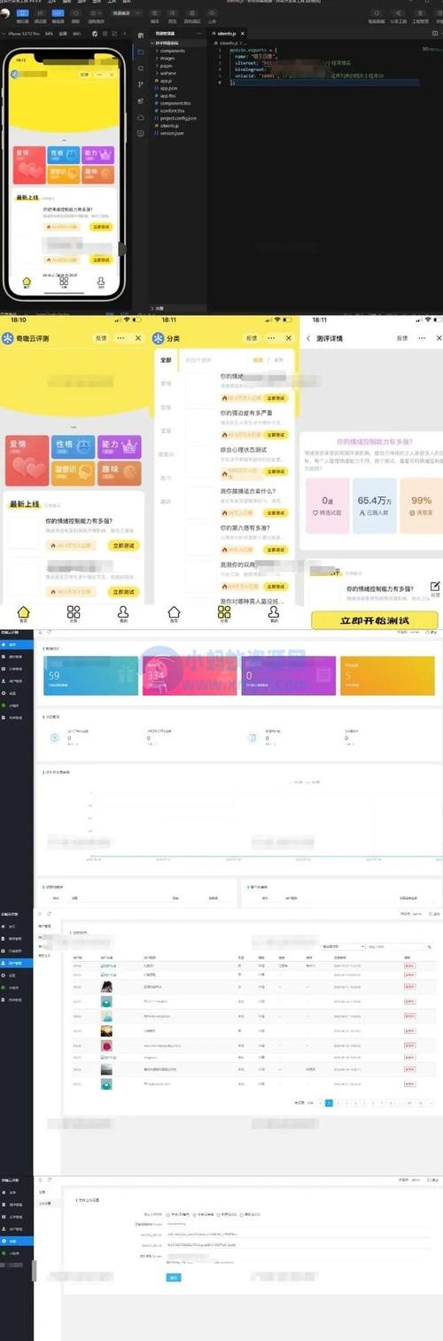 最新抖音娱乐测评引流小程序源码 Thinkphp后端-百科资源