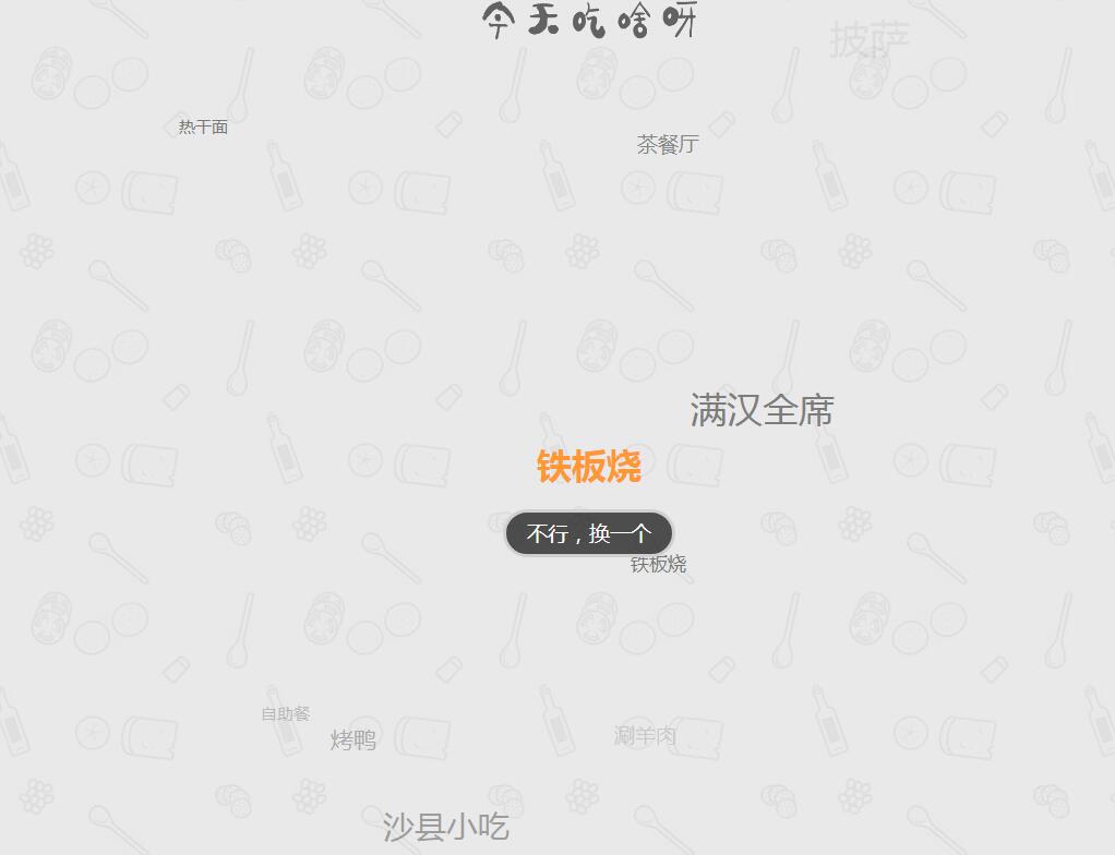 今天吃什么源码火遍朋友圈-百科资源